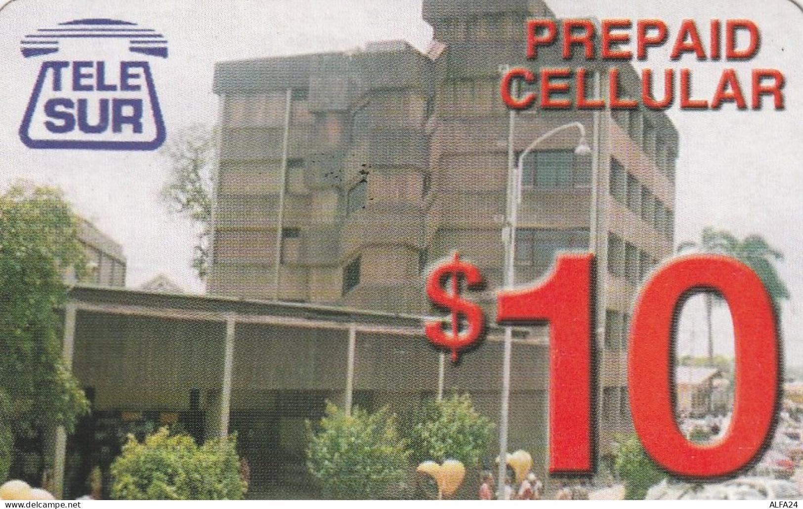 PREPAID PHONE CARD SURINAME  (E7.21.1 - Surinam