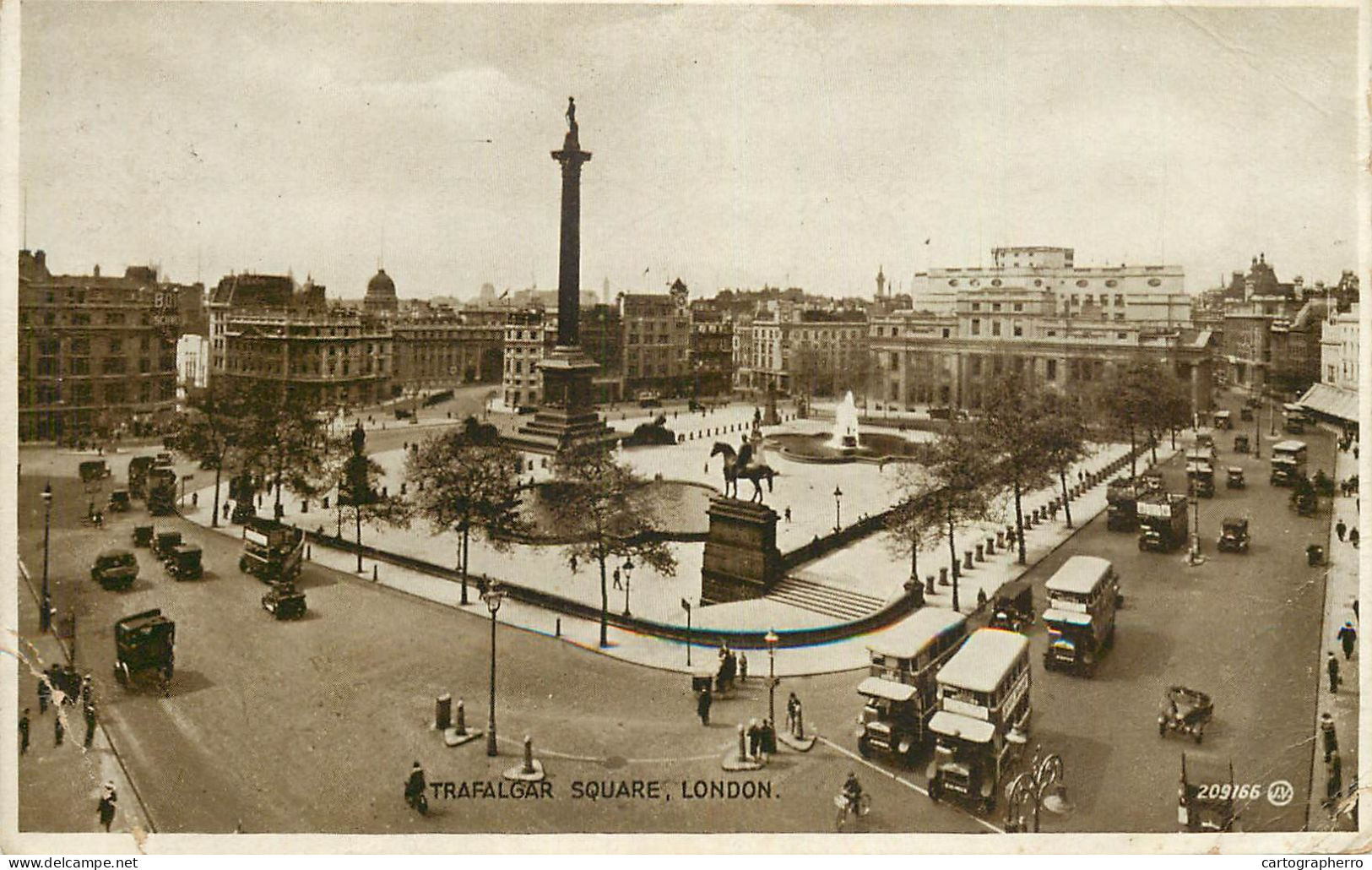 England London Trafalgar Square & Nelson's Column - Trafalgar Square