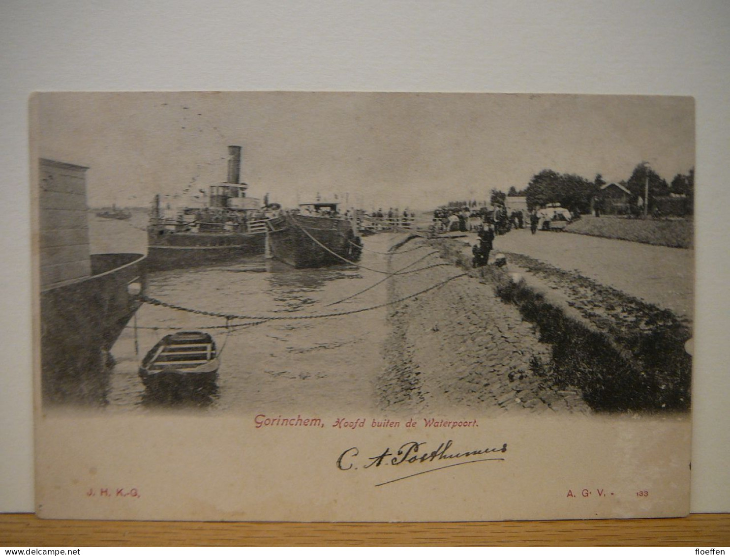 Hoofd Buiten De Waterpoort   Gorinchem 1900-1902 - Gorinchem