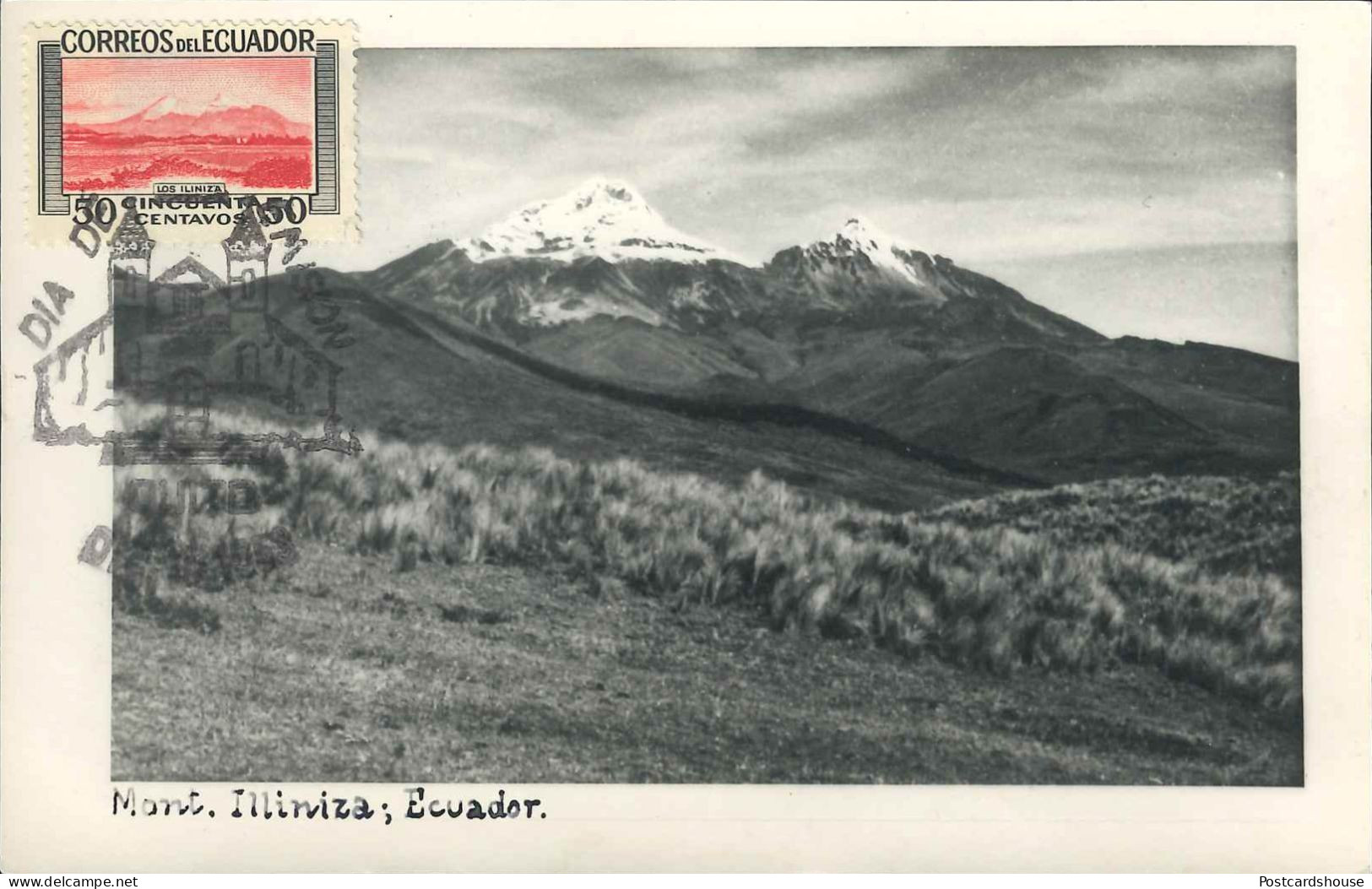 ECUADOR REAL PHOTO MONT ILLINIZA MAXIMUM - Equateur