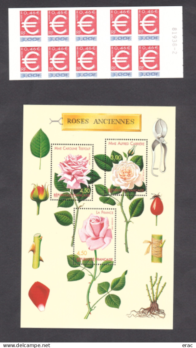 FRANCE - 1999 - Année Complète - N° 3211 à 3293 - Neufs ** - 115 Tp (Carnets Et BF) - 1990-1999