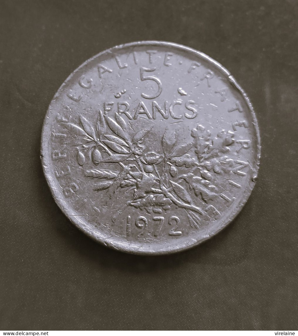 5 FRANCS SEMEUSE 1972 N° 263 - 5 Francs