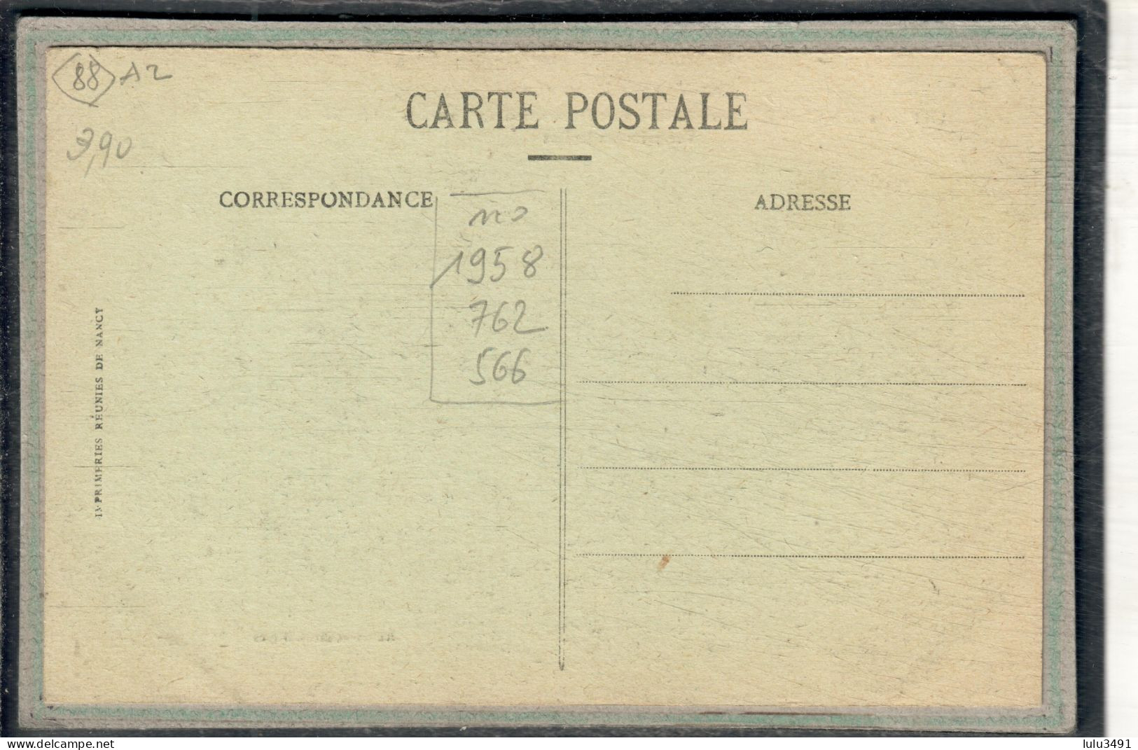 CPA (88) LIFFOL-le-GRAND -Mots Clés: Hôpital, Auxiliaire, Complémentaire, Militaire Américain, Temporaire - 1918 / 19 - Liffol Le Grand