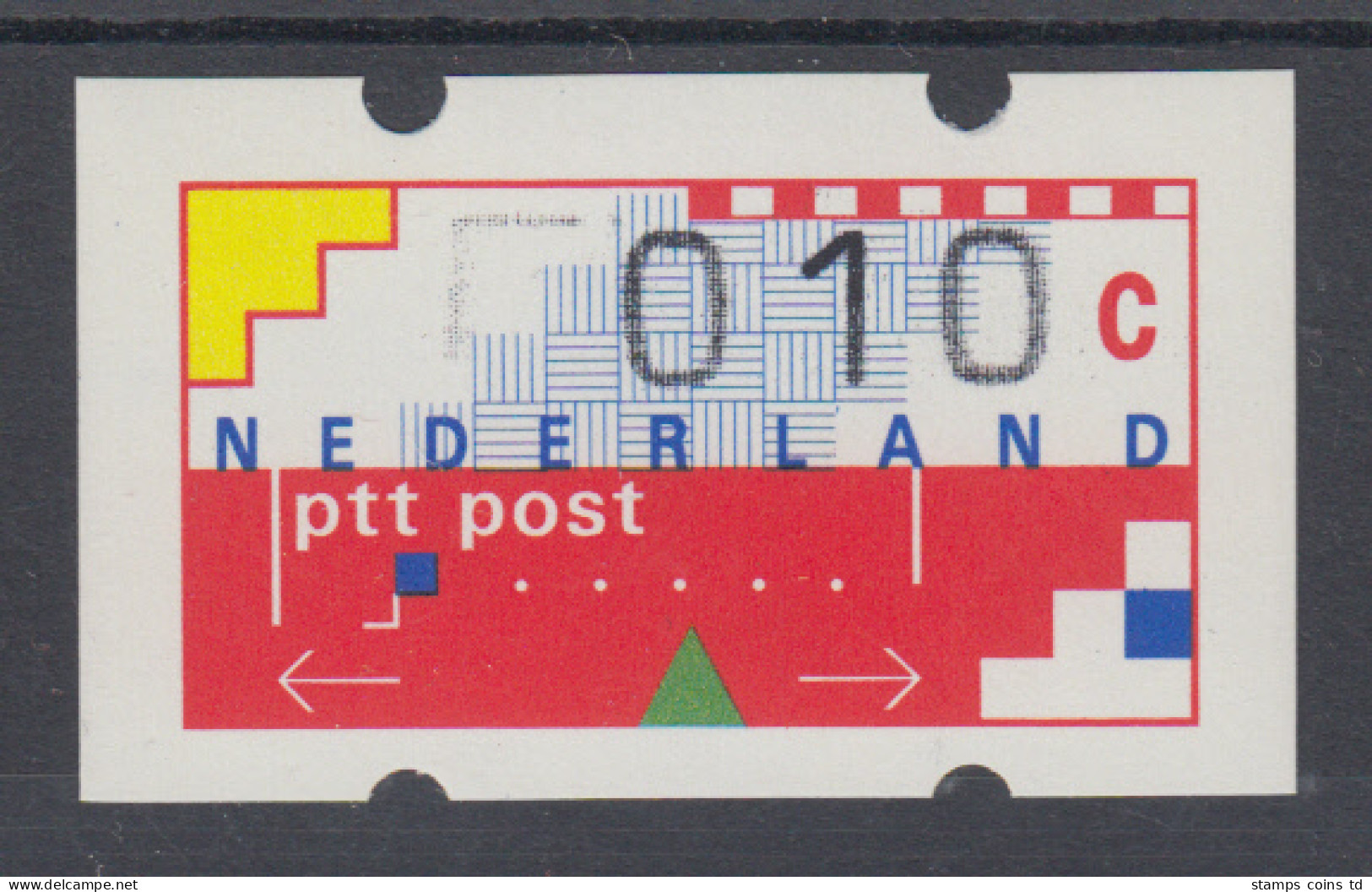 Niederlande Klüssendorf-ATM 1989 , Mi.-Nr. 1  **  - Andere & Zonder Classificatie