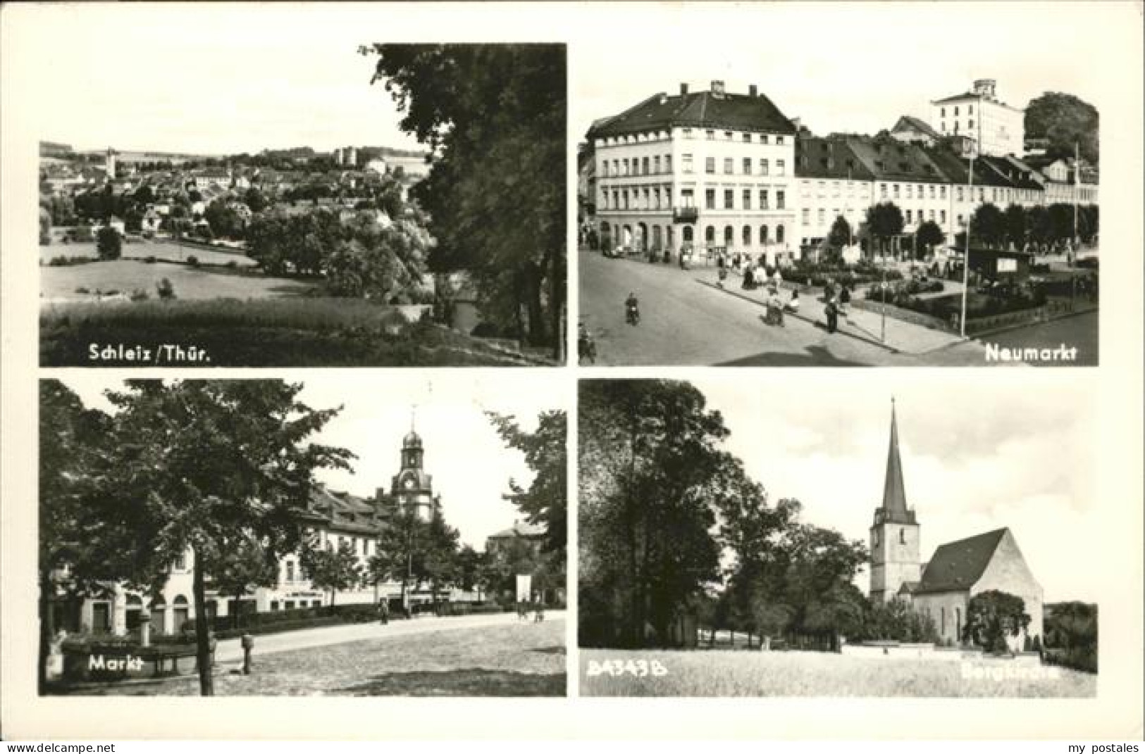 41262386 Schleiz Neumarkt Bergkirche Schleiz - Schleiz