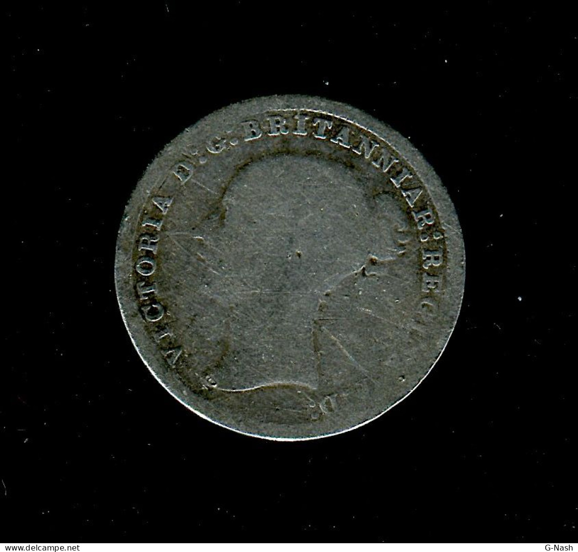 GRANDE-BRETAGNE - (1867) Pièce De 3 Pence En Argent - Reine Victoria - F. 3 Pence