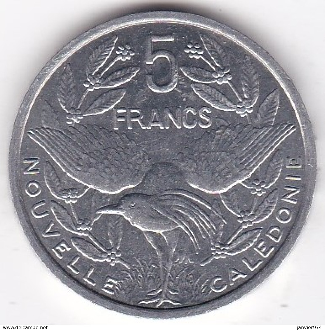 Nouvelle-Calédonie . 5 Francs 2001, En Aluminium, , Lec# 81f - Neu-Kaledonien