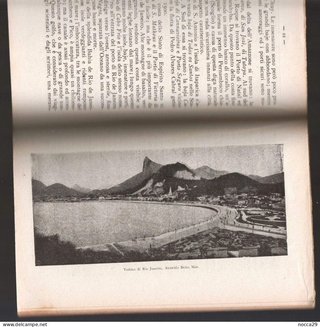 LIBRO - PICCOLA STORIA DEL POPOLO BRASILIANO - 1923 - VALLARDI EDITORE - AUTORE G. MONACHESI (STAMP327)