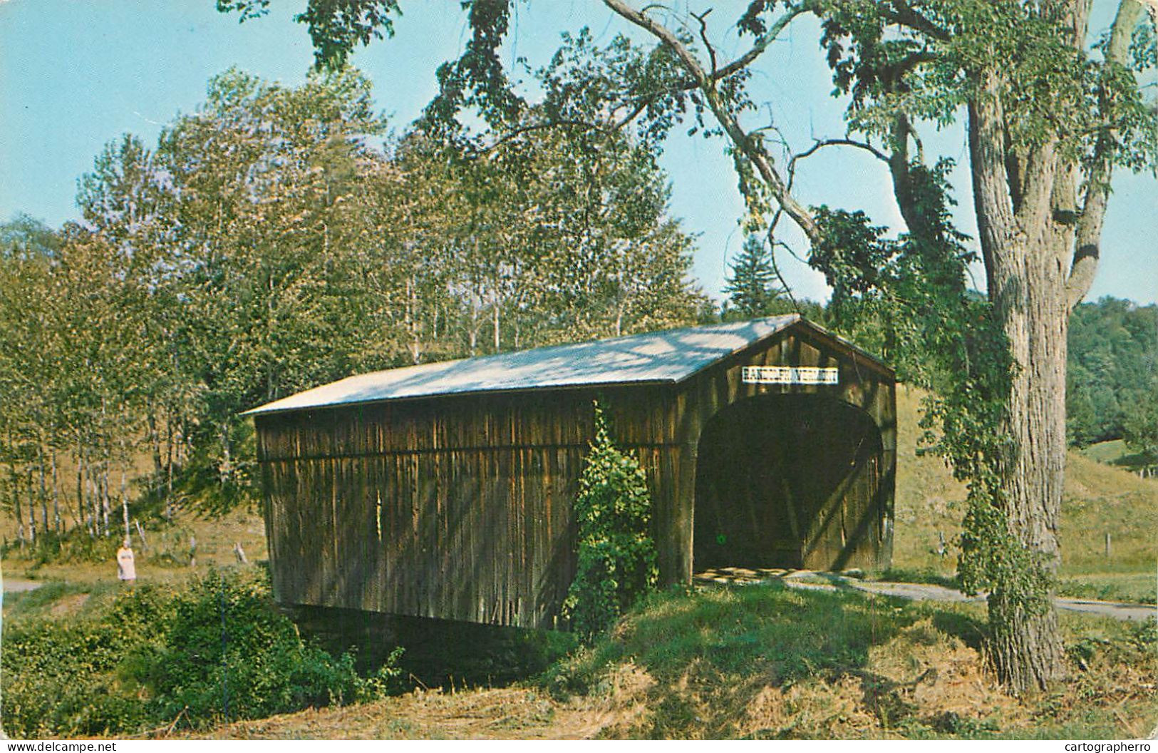 United States VT Old Covered Bridge South Randolph - Autres & Non Classés