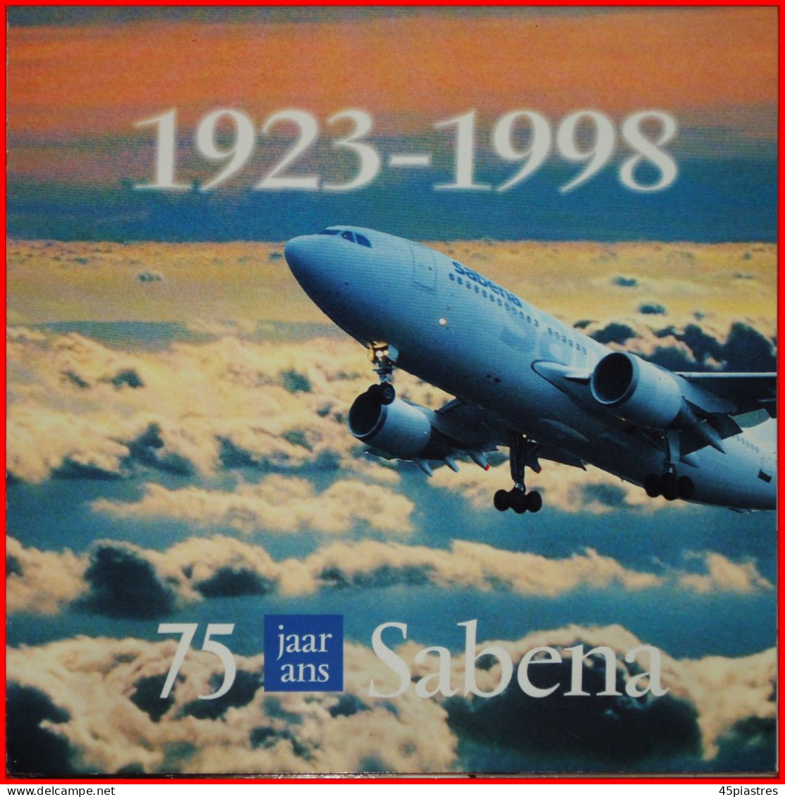 * PLANE 1923 - SWITZERLAND 1995: BELGIUM  MINT SET 1998 10 COINS WITH MEDAL!  · LOW START · NO RESERVE! - FDC, BU, BE & Estuches