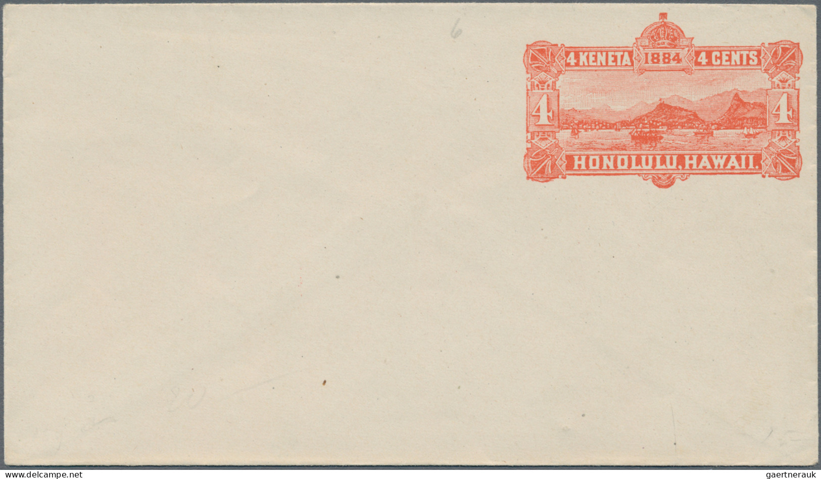 Hawaii - Postal Stationary: 1882-1897 Group Of 17 Postal Stationery Cards And En - Hawaii