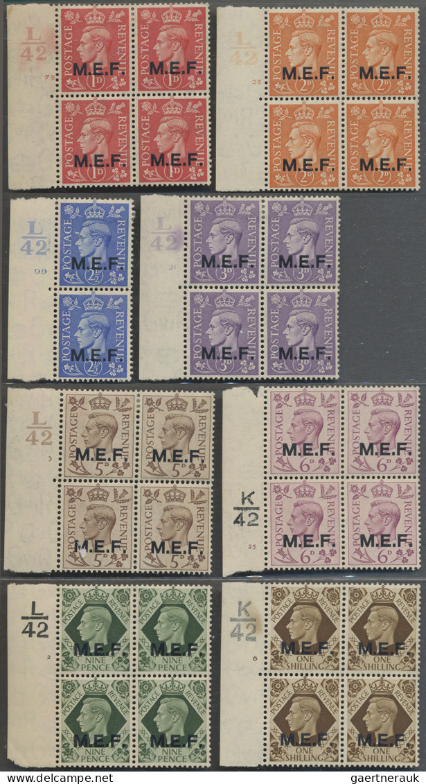 Italian East Africa - British Occupation: 1942/1950, Collection In Small Stockbo - Italian Eastern Africa