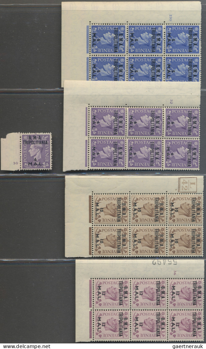 Italian East Africa - British Occupation: 1942/1950, Collection In Small Stockbo - Italienisch Ost-Afrika