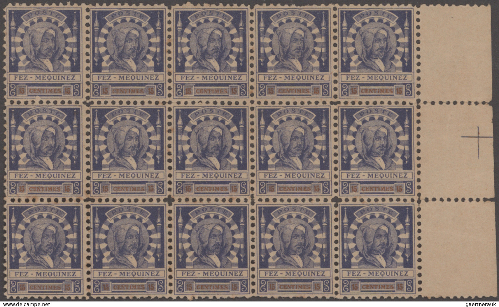 Morocco: 1900 Mogador-Agadir: Collection of about 230 mint stamps of all denomin