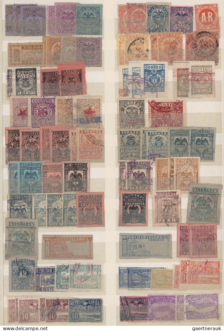 Central And South America: 1860/1970 (ca.), Comprehensive Used And Mint Collecti - Autres - Amérique