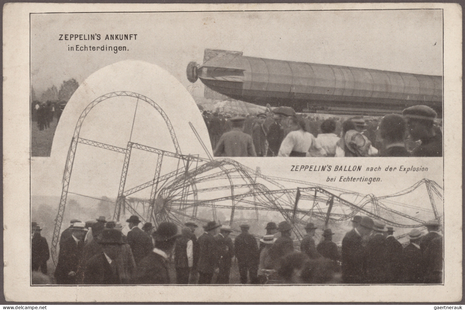 Zeppelin Mail - Germany: 1929/1939, Umfangreiche Interessante Sammlung Mit Ca. 4 - Correo Aéreo & Zeppelin