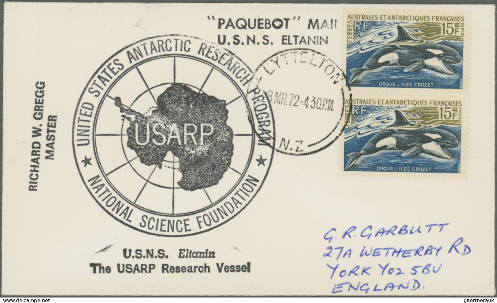 Thematics: Antarctic: 1962/1994 (ca.), U.S. ANTARCTIC RESEARCH, Collection Of Ap - Other