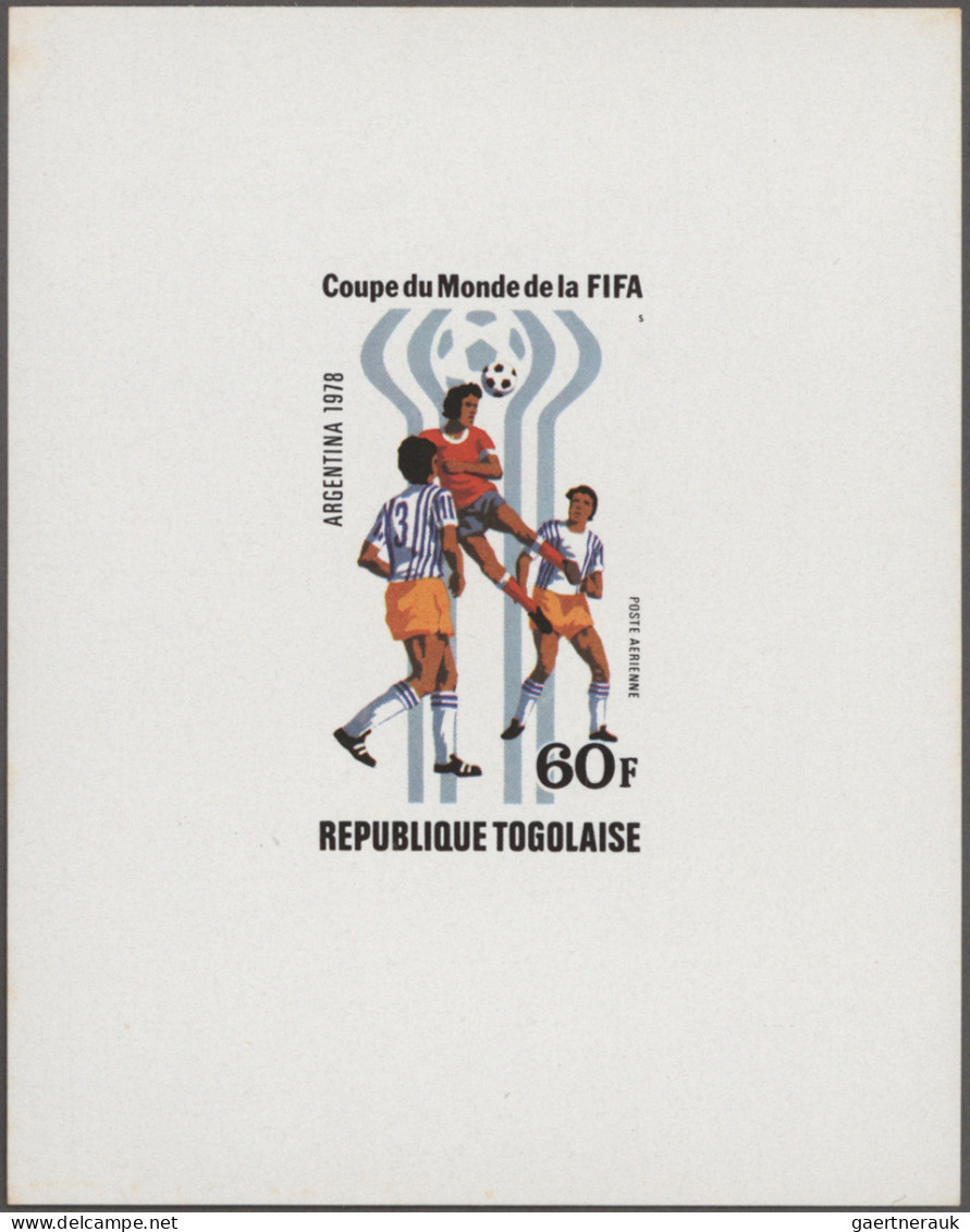 Thematics: sport-soccer, football: 1970/1982, Football World Cups, collection of