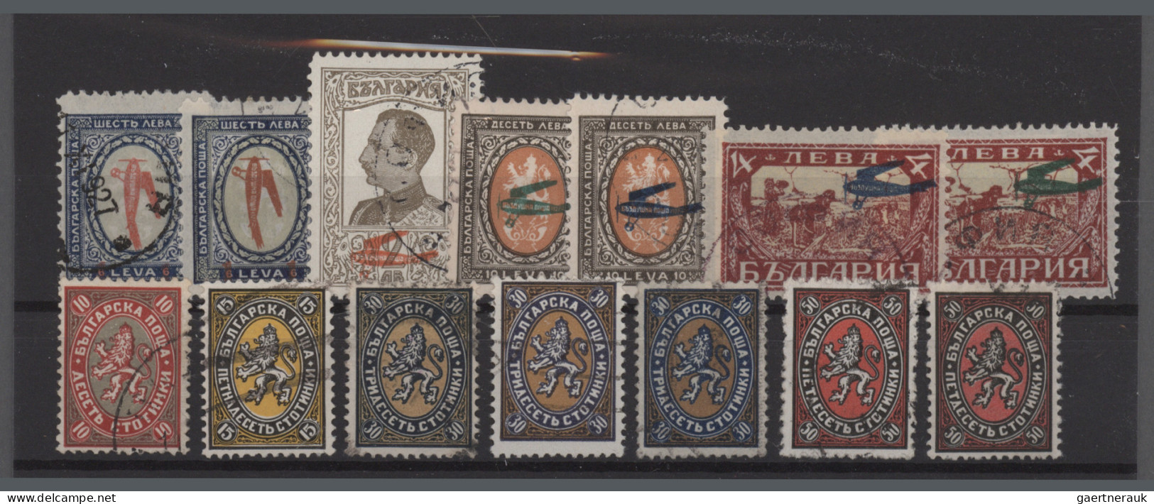 Bulgaria: 1882/1963 Collection Of Much More Than 1000 Stamps On More Than 100 St - Used Stamps