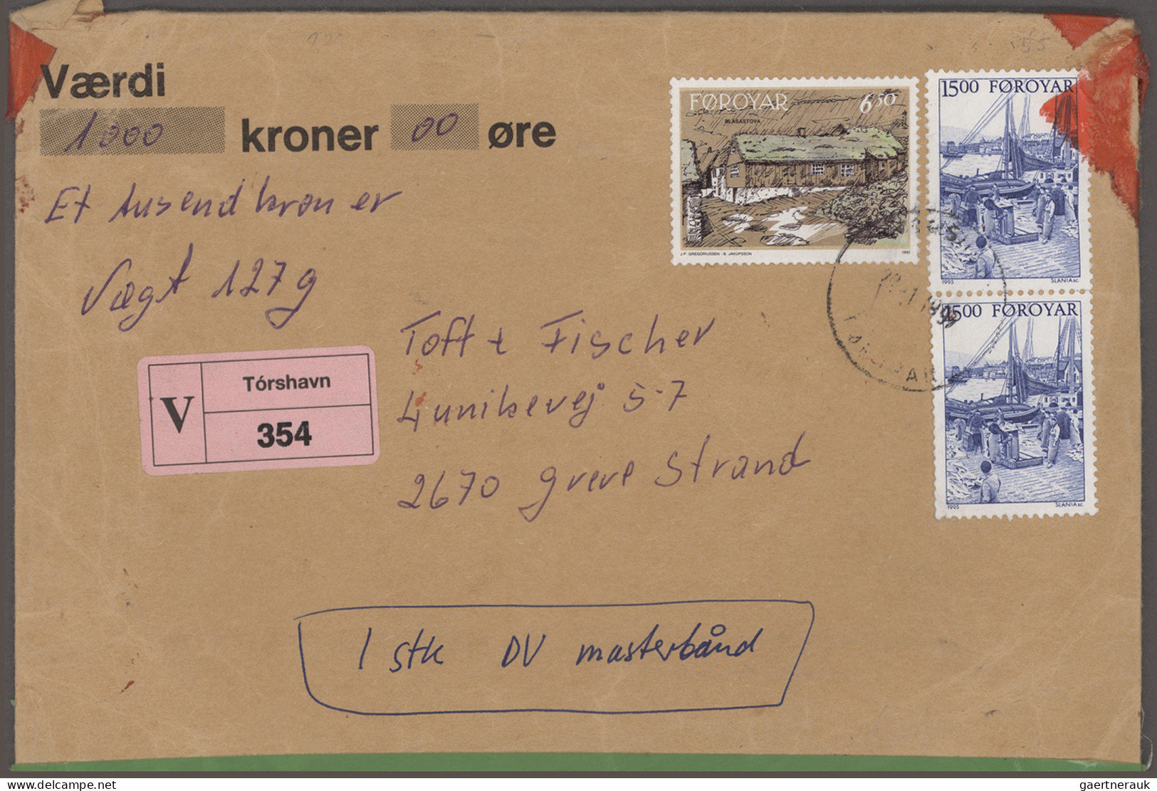 Faroe Islands: 1968/1995, Assortment Of Apprx. 145 Covers/cards Incl. A Nice Ran - Faroe Islands