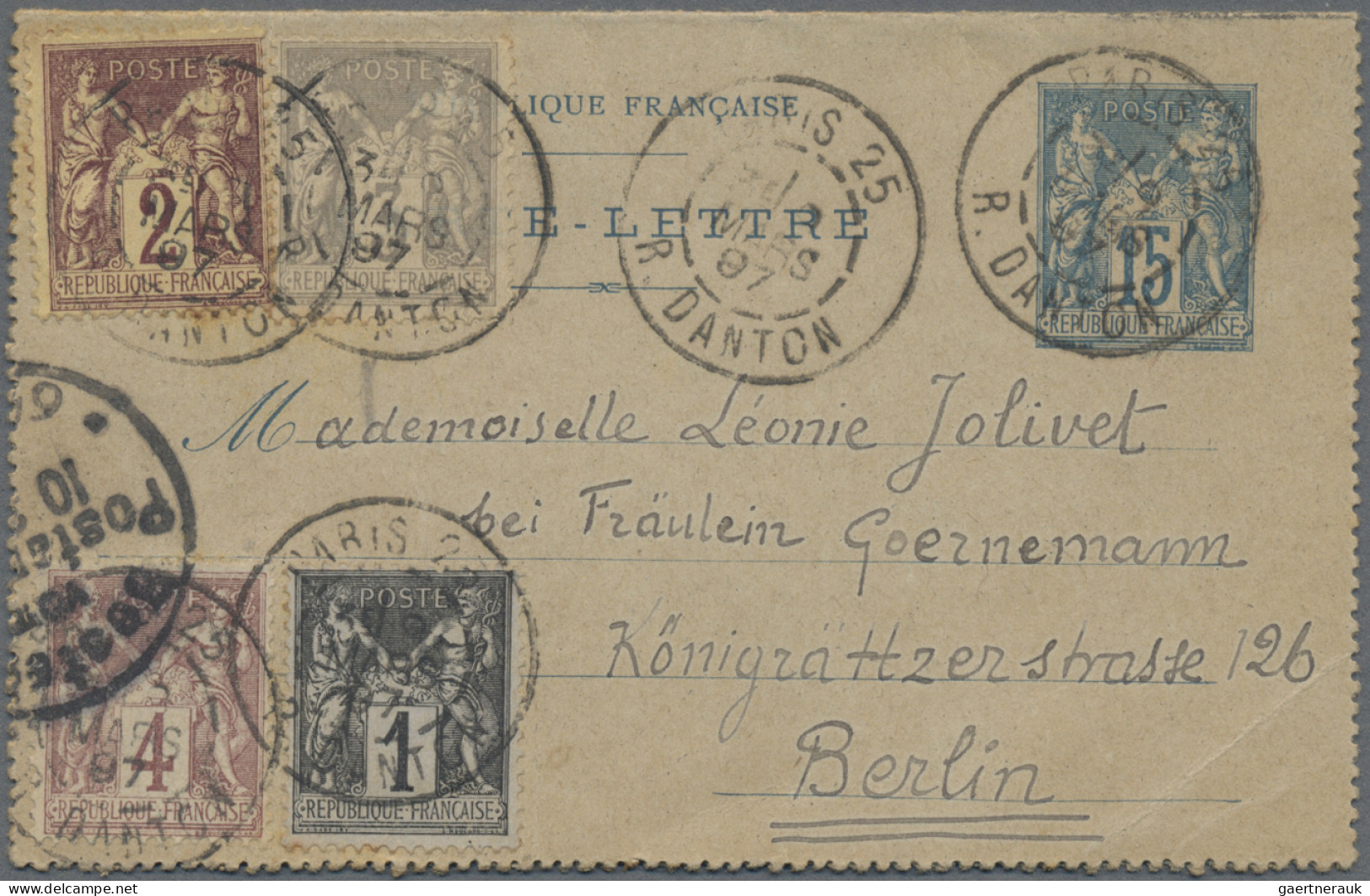 France: 1850/2000 (ca.), France+Monaco, Balance Of Aprpx. 650 Entires With Speci - Sammlungen