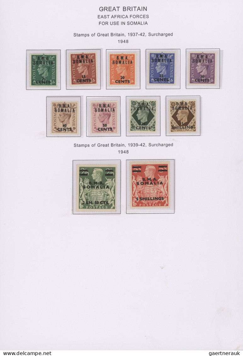 Great Britain: 1885/1957, P.O.abroad, Mint And Used Collection Of Levant+Morocco - Oblitérés