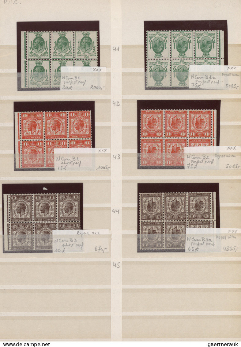 Great Britain - Se-tenants: 1904/1970 Ca., Very Comprehensive Collection Of Ca.2 - Sonstige