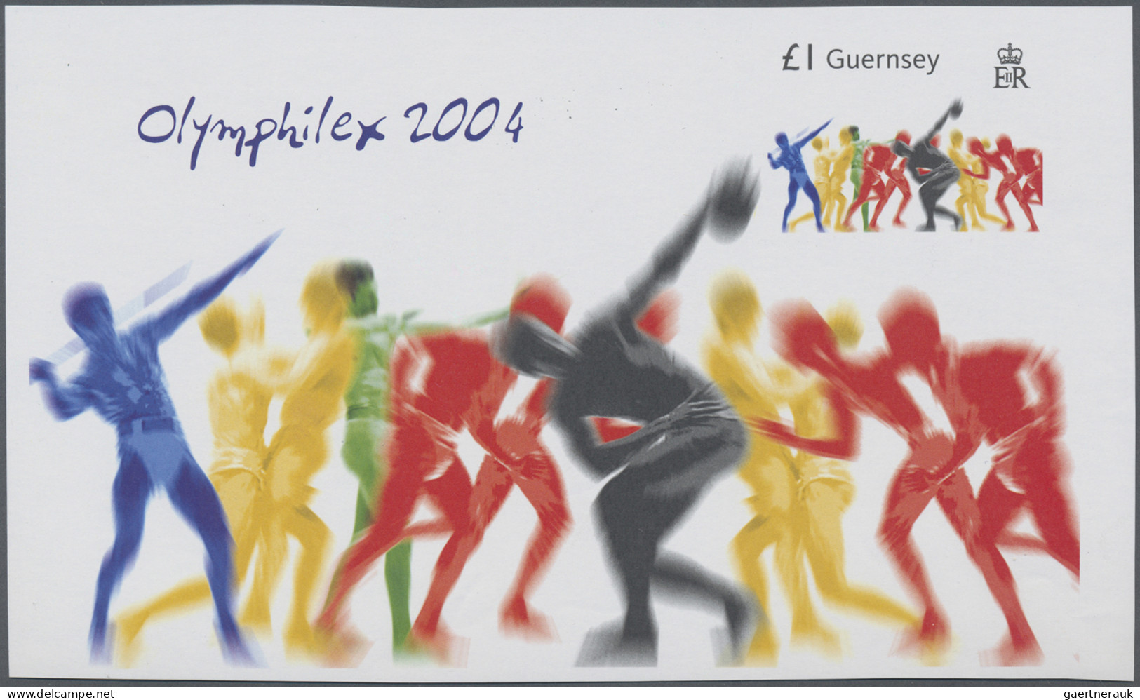 Guernsey: 2002/2016. Collection containing 168 IMPERFORATE stamps (inclusive s/s