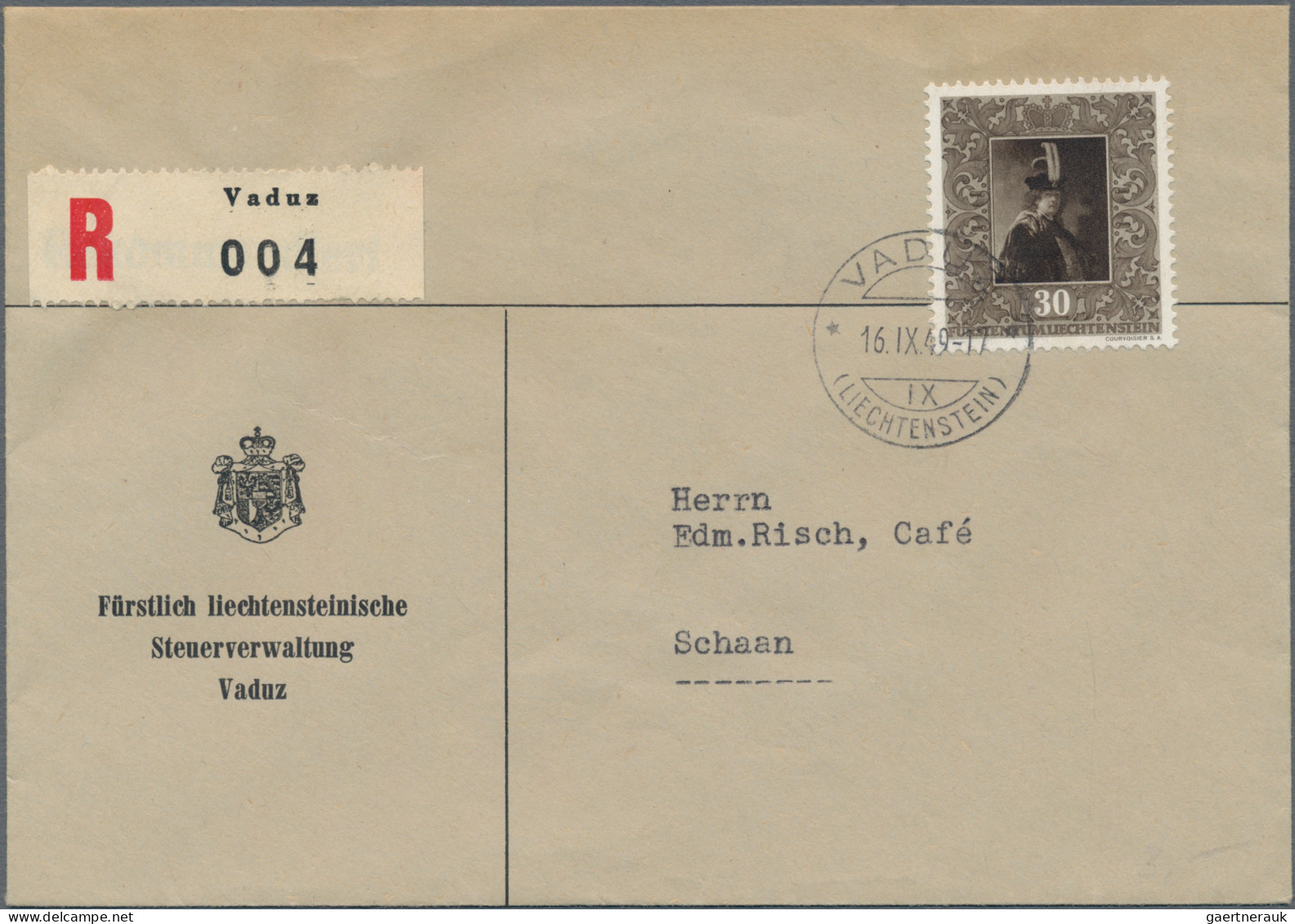 Liechtenstein - Dienstmarken: 1924/1958, Sauberes Lot Mit 18 Dienstbriefen Meist - Official