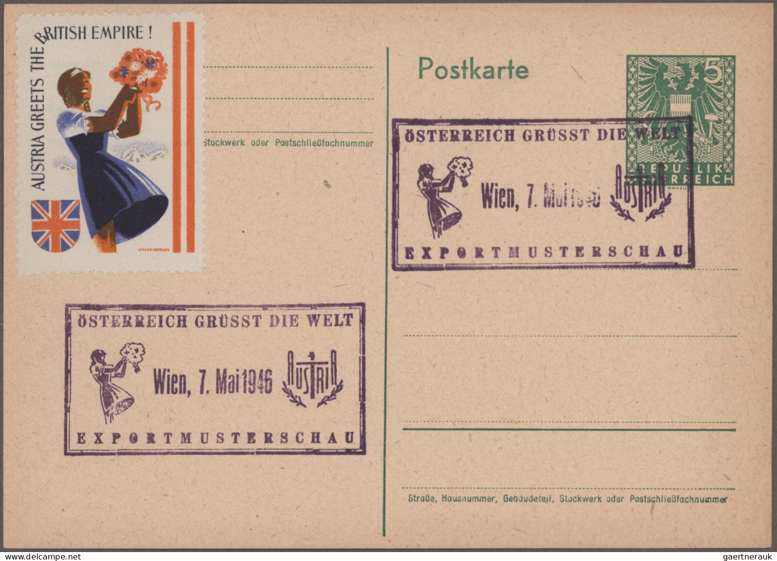 Österreich - Sonderstempel: 1929/1950, Sauberer Sammlungsbestand Von Ca. 240 Bla - Maschinenstempel (EMA)