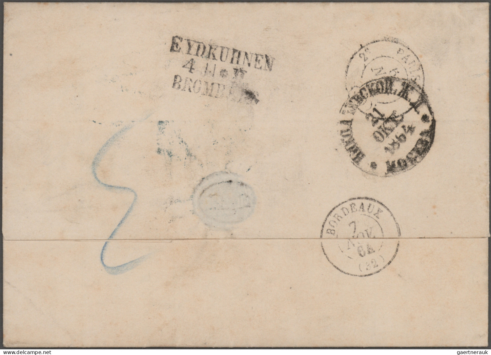 Russia: 1854-1883: Collection Of 22 Covers And Postcards Including 16 Items From - Covers & Documents