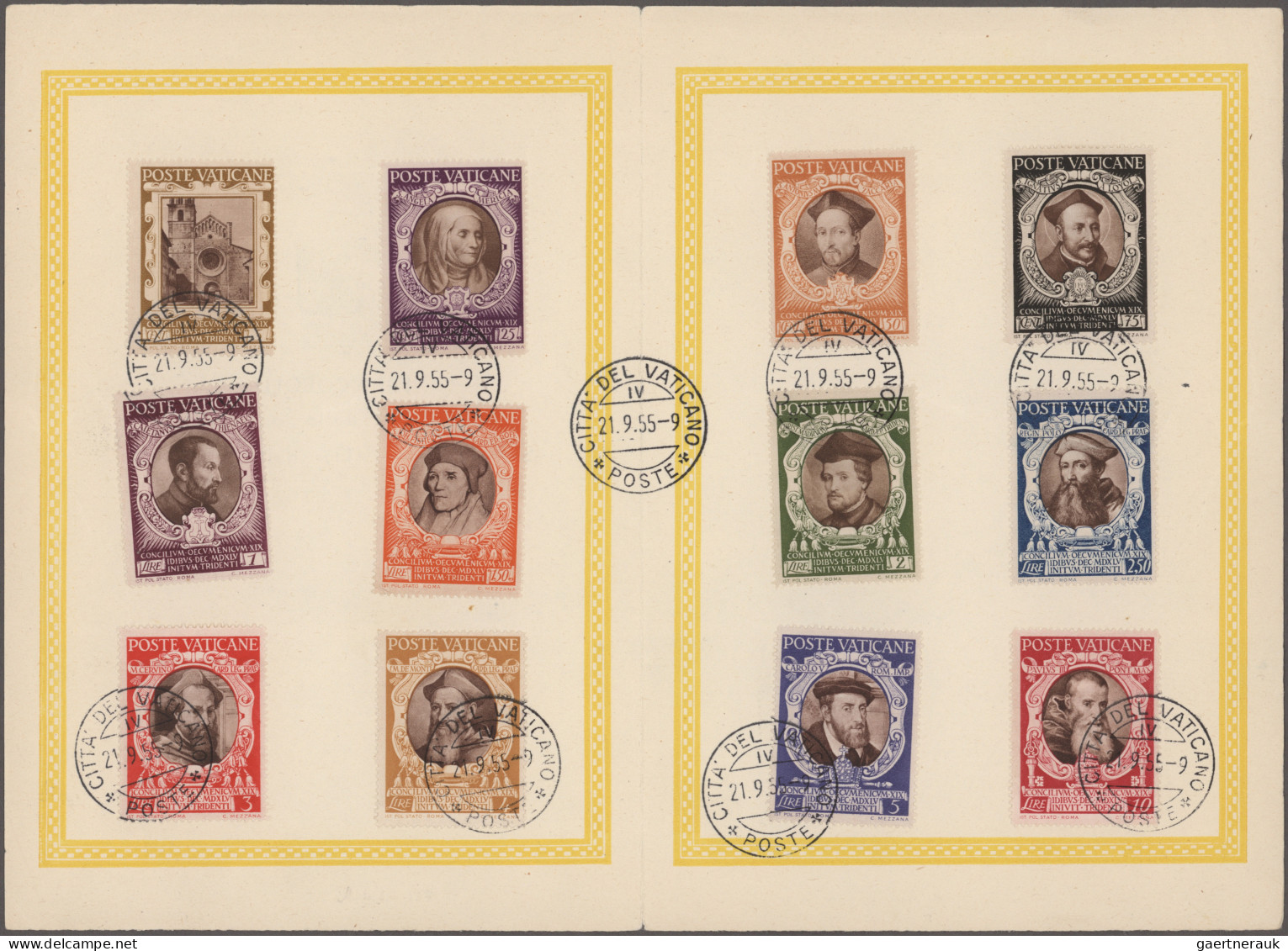 Vatican City: 1950/2005, Balance Of Apprx. 300 Philatelic Covers/cards, Incl. St - Sammlungen