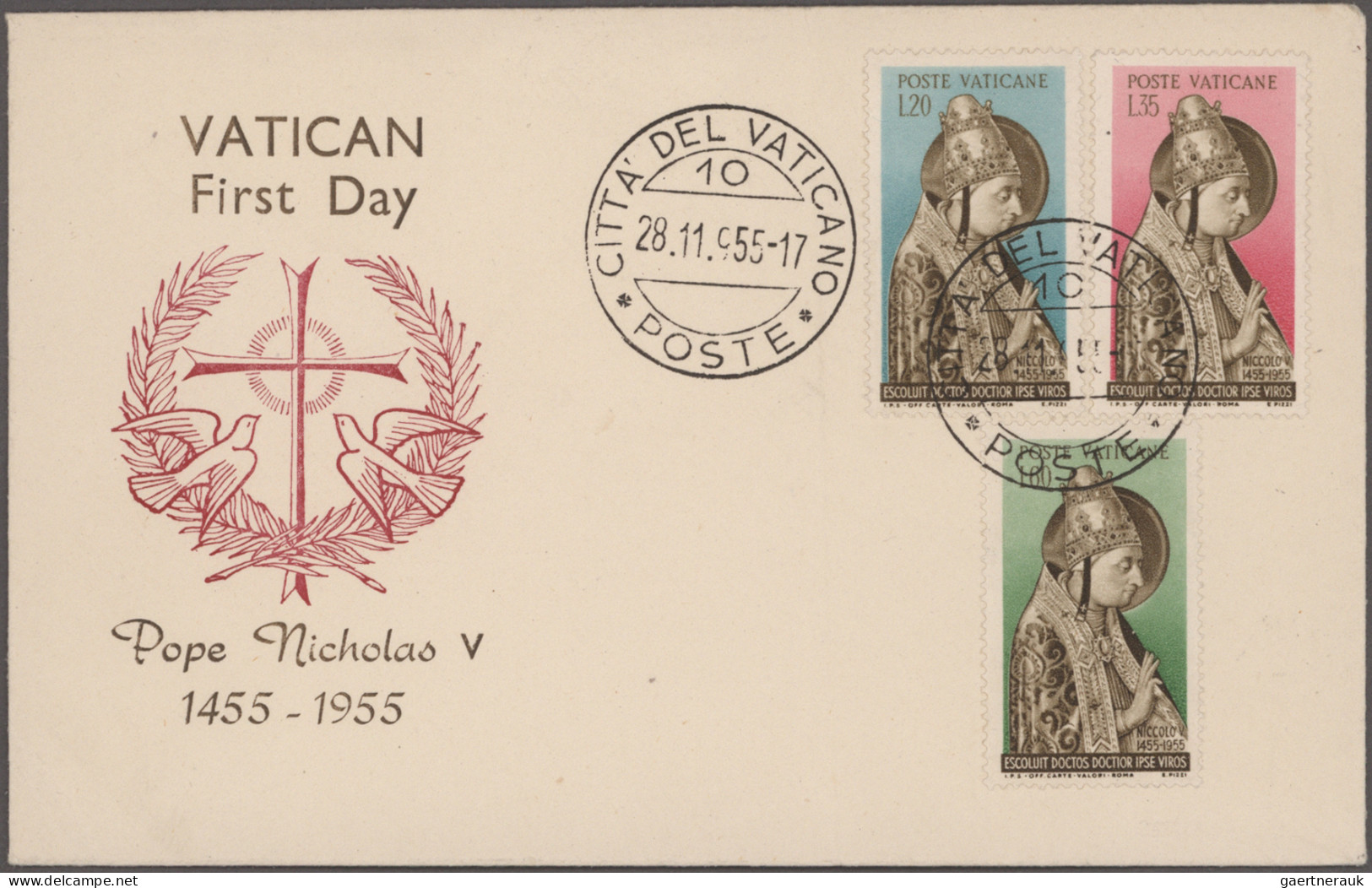 Vatican City: 1950/2005, balance of apprx. 300 philatelic covers/cards, incl. st