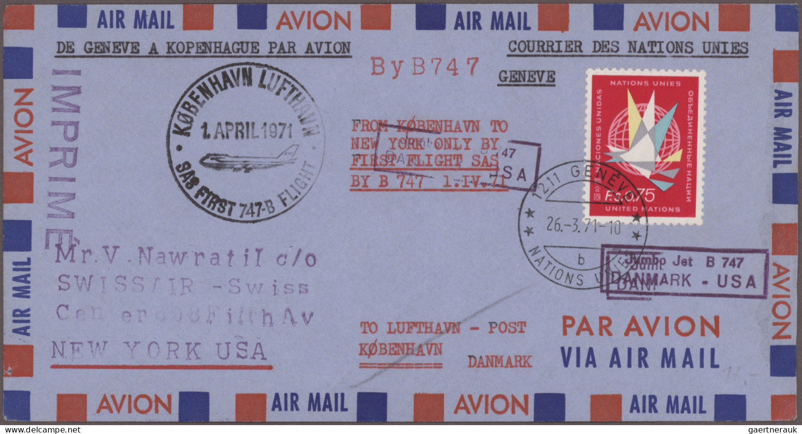 Europe: 1961/1989, balance of apprx. 459 FIRST FLIGHT covers/cards, all Europa-r