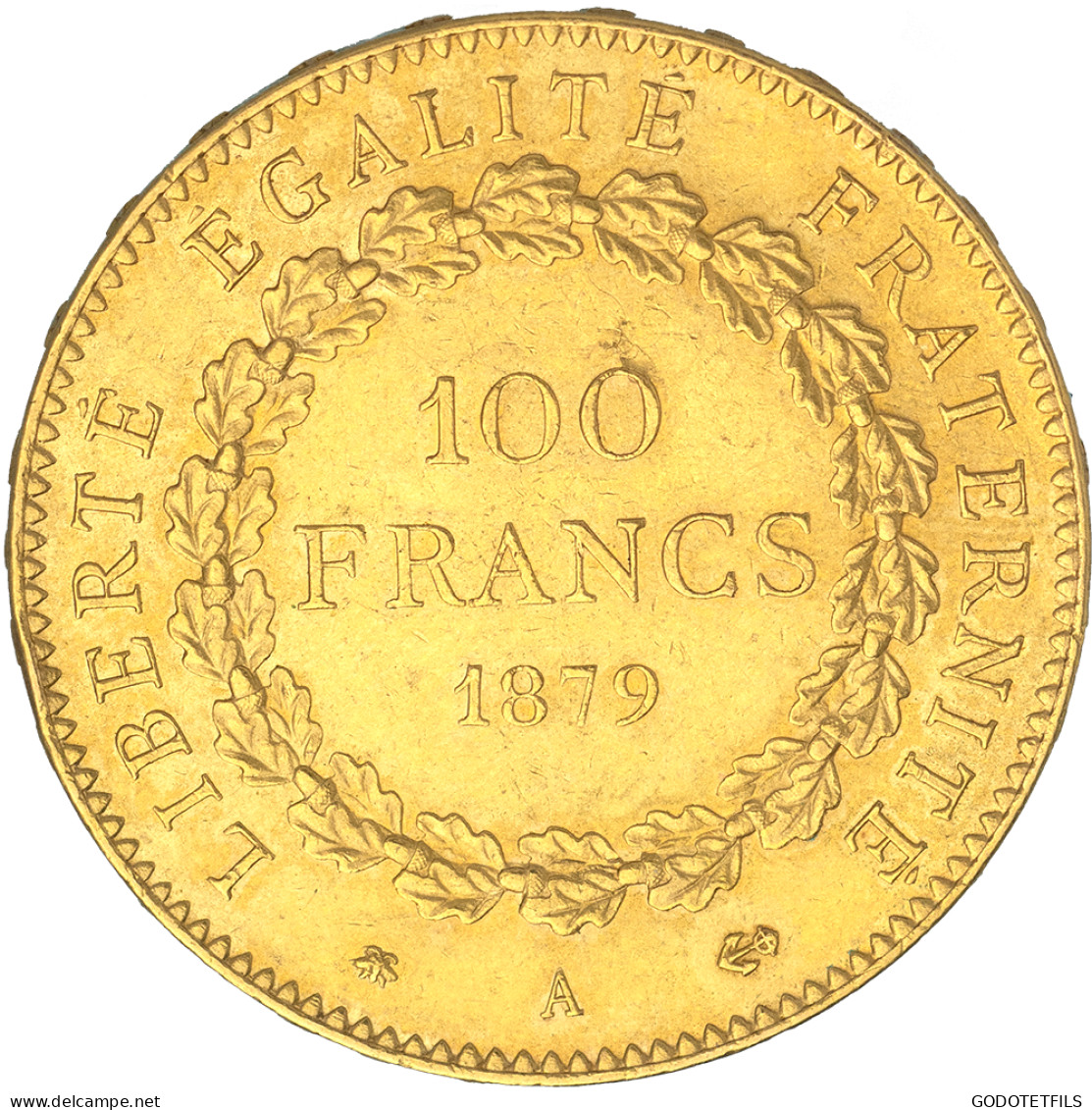 III ème République-100 Francs Génie 1879 Paris - 100 Francs (oro)