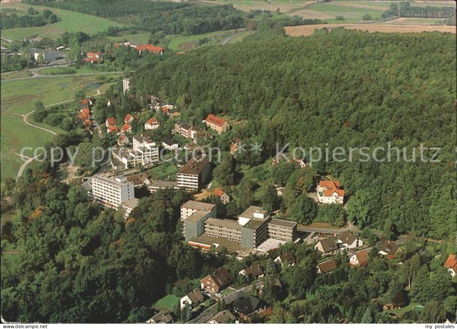 71827784 Bad Gandersheim Osterberg Klinik Fliegeraufnahme Bad Gandersheim - Bad Gandersheim