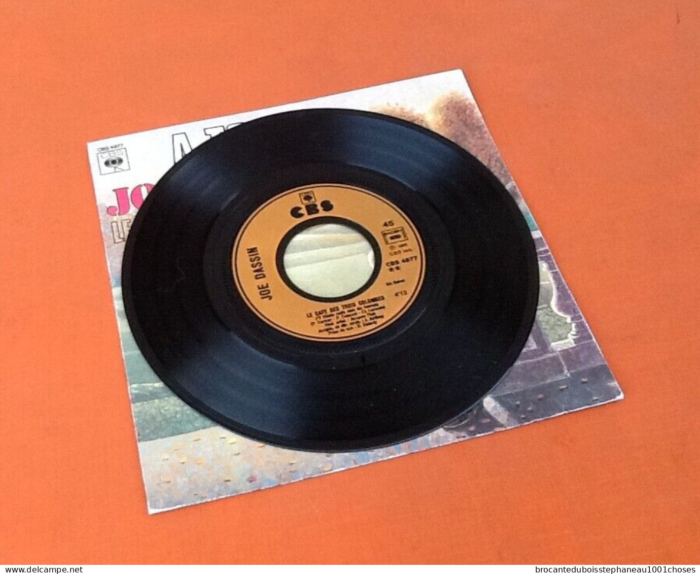 Vinyle 45 Tours  Joe Dassin  A Toi  (1977)  CBS 4977 - Disco & Pop