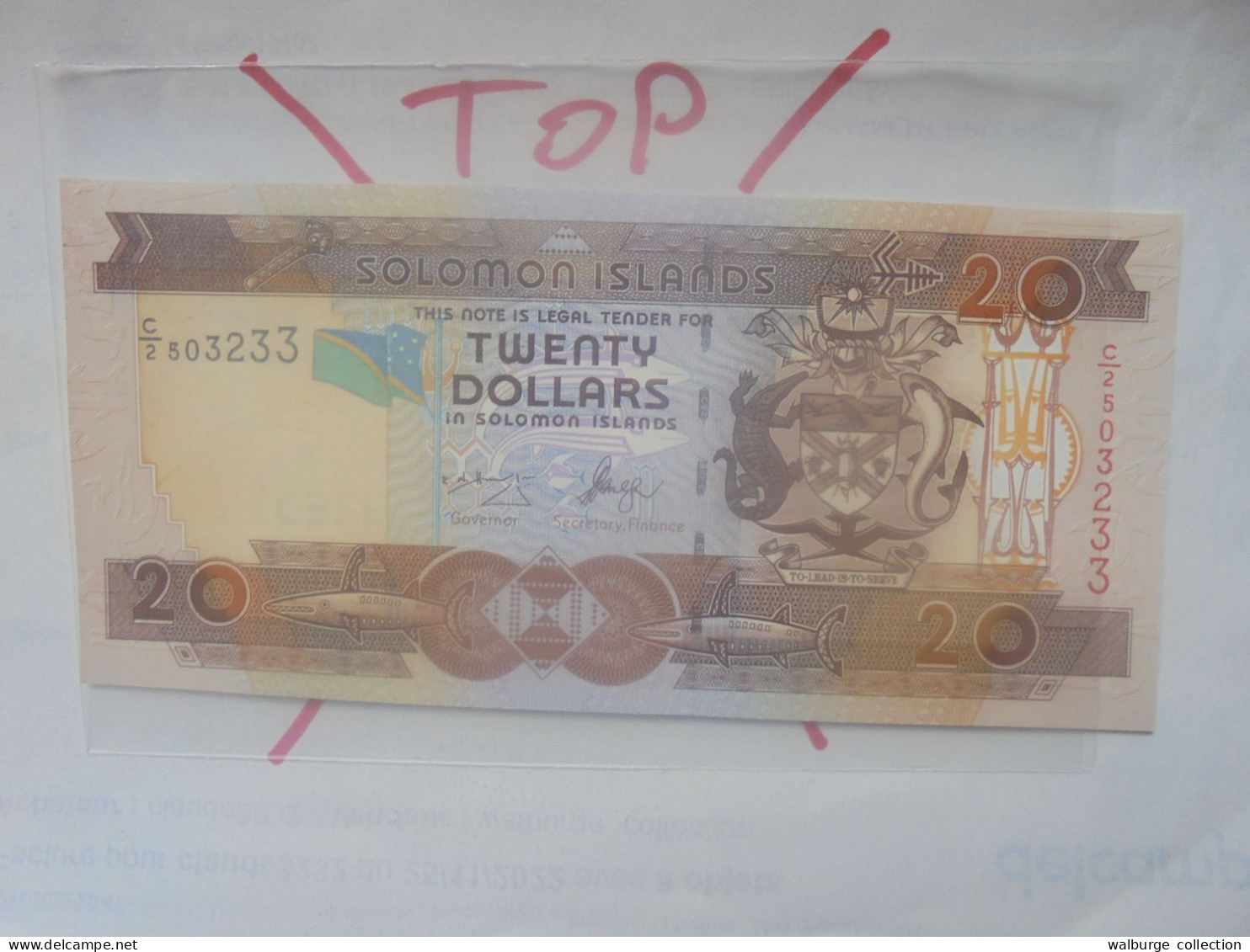 SOLOMON 20$ 1996 Neuf (B.32) - Solomon Islands