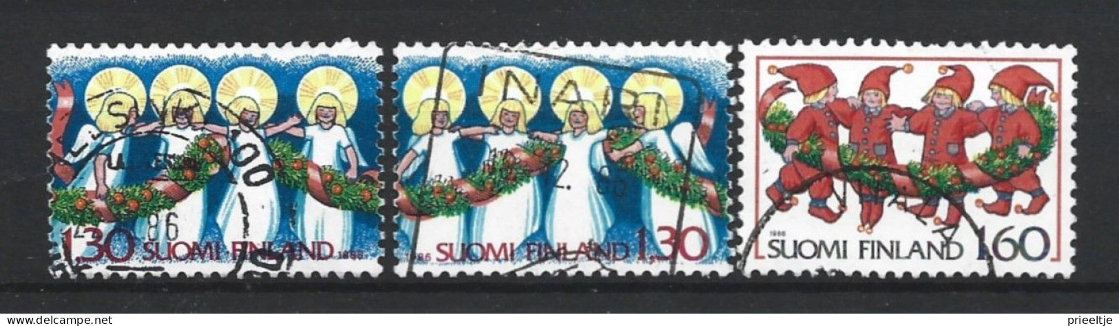 Finland 1986 Christmas Y.T. 969/971 (0) - Used Stamps