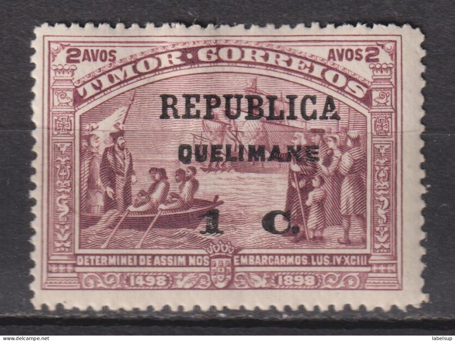 Timbre Neuf* De Quelimane De 1913 N°19 MH - Quelimane