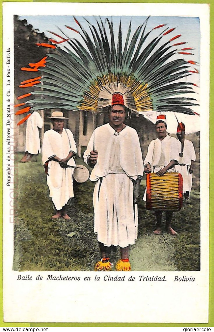 Af1407 - BOLIVIA - Vintage Postcard - Trinidad - Amerika