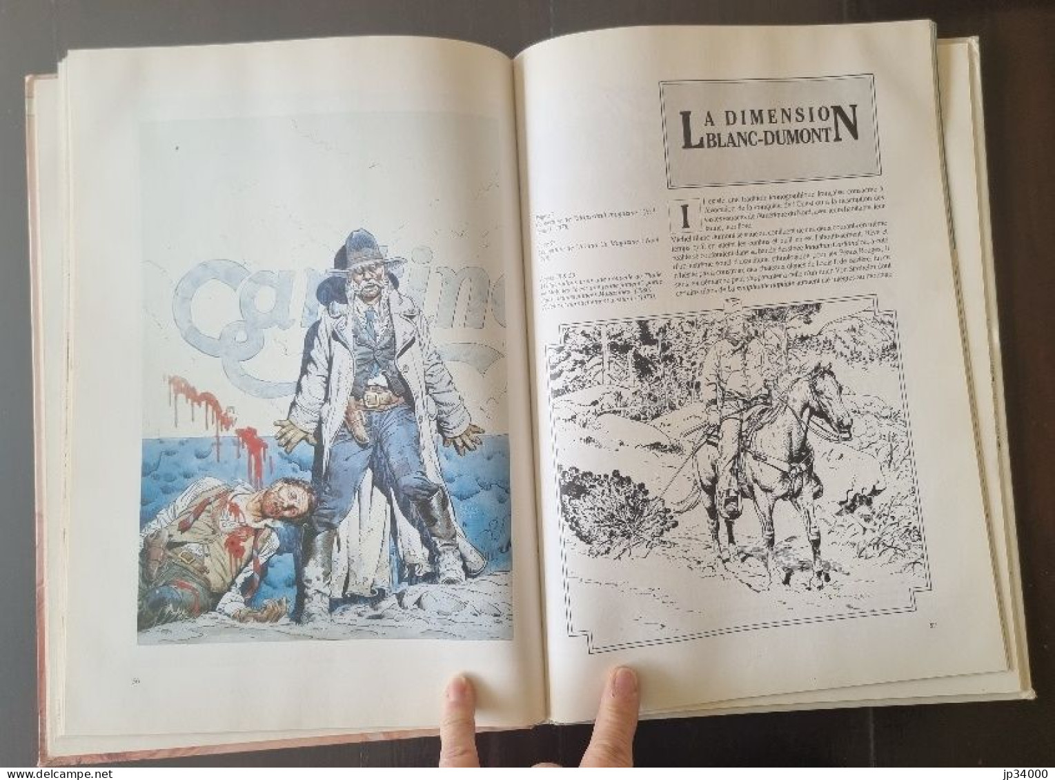 L'univers de "M Blanc Dumont" - Dargaud 1984 - E.O Jonathan Cartland