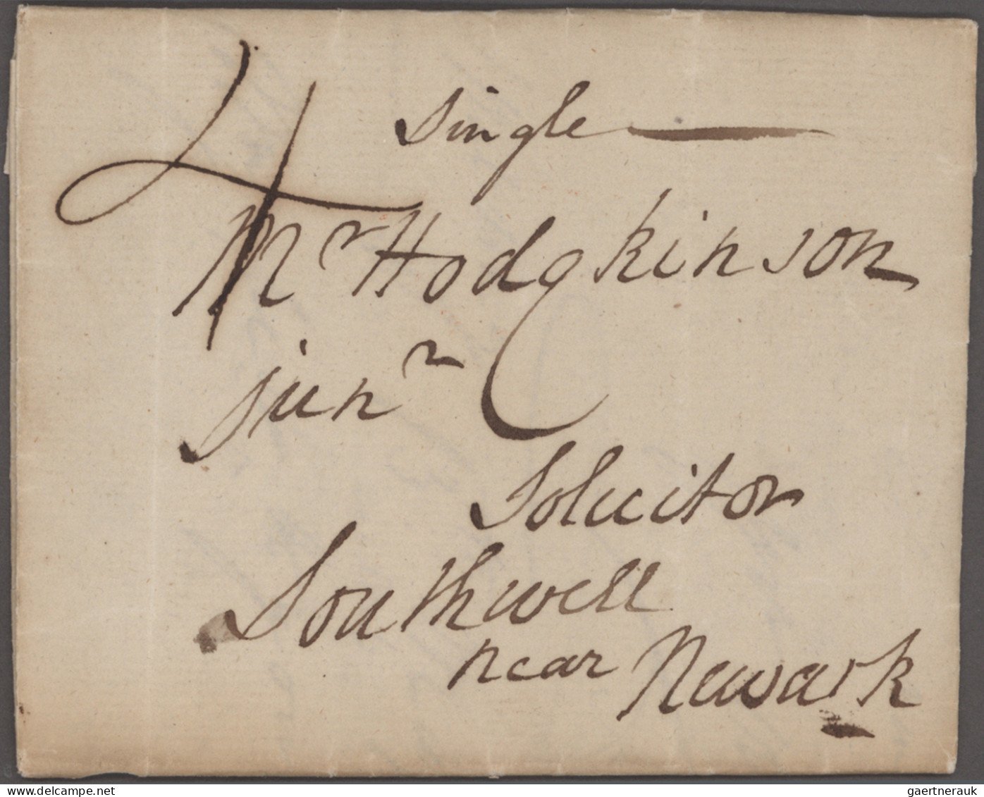 Nachlässe: 1791-1940's Ca.: Some More Than 100 Covers, Postcards, Letters, Pictu - Kilowaar (min. 1000 Zegels)
