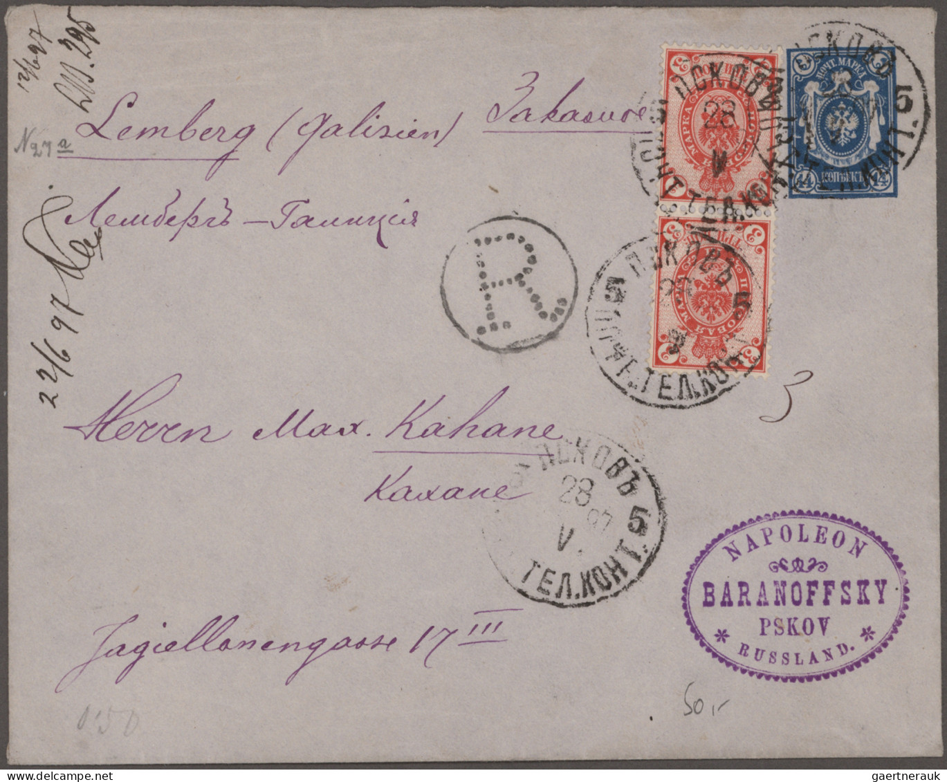 Nachlässe: 1770-modern: About 50 Covers, Postcards, Postal Stationery Items, Pic - Lots & Kiloware (mixtures) - Min. 1000 Stamps