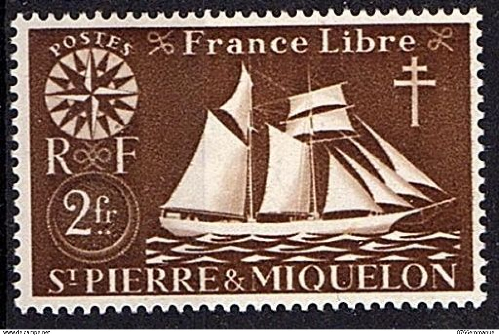 SAINT-PIERRE-ET-MIQUELON N°304 N* - Nuevos