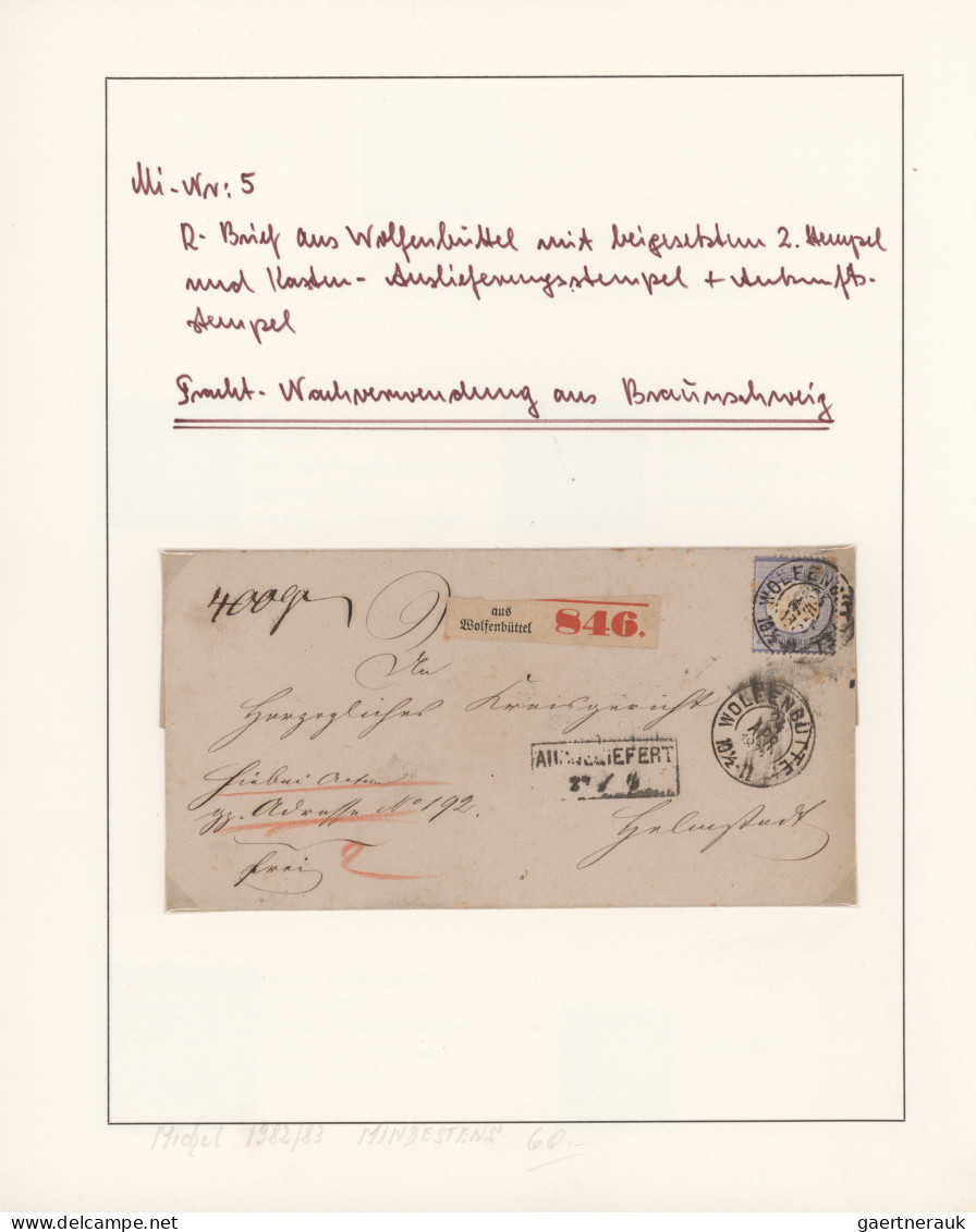 Deutsches Reich: 1872-1919 Interessante Sammlung Von Gestempelten Marken Auf Sel - Sammlungen