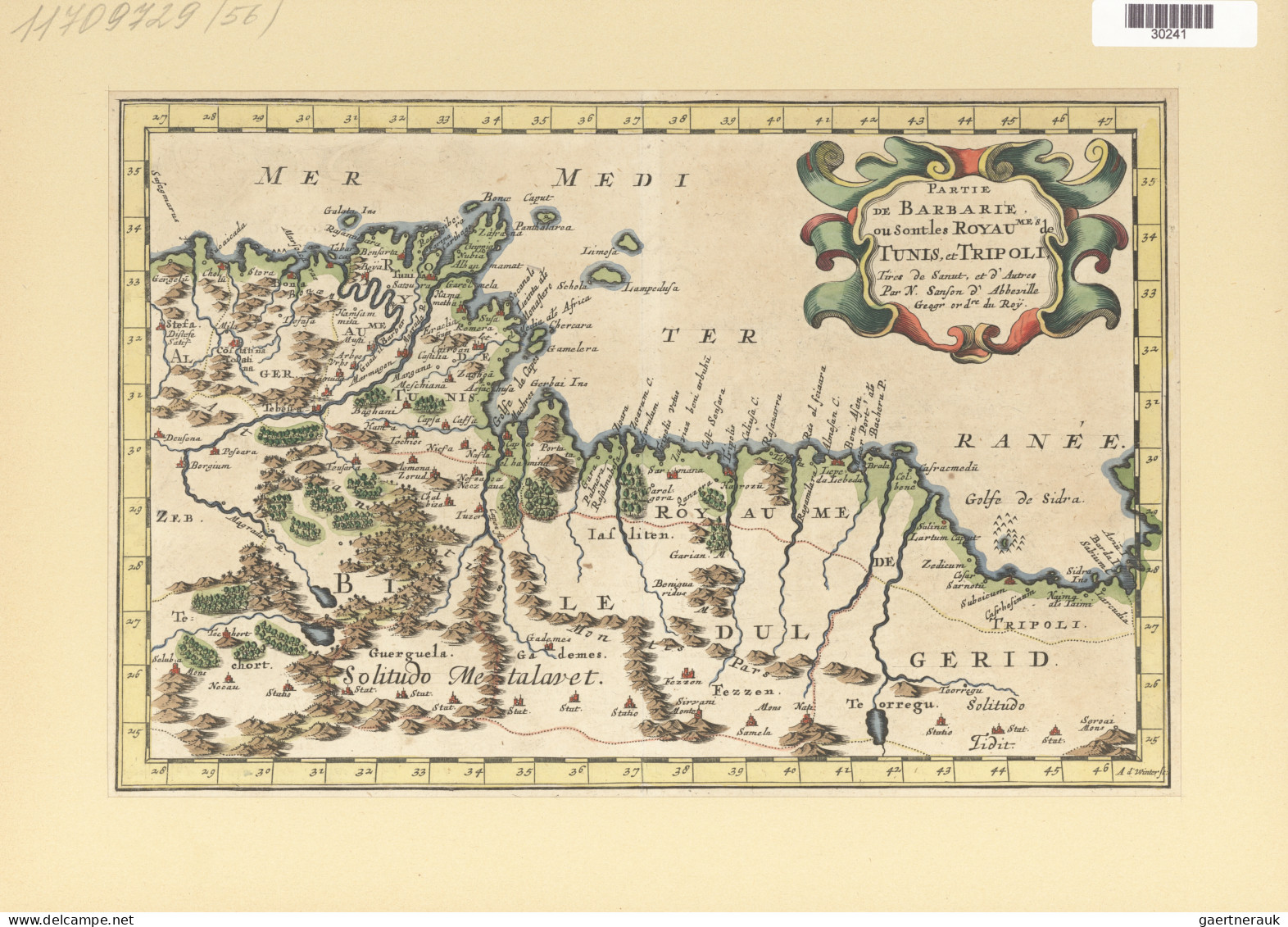 Landkarten und Stiche: 1580/1820 (ca). Bestand von über 130 alten Landkarten, me