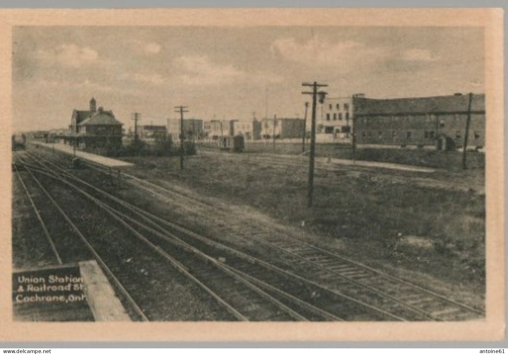 COCHRANE -- Union Station And  Railroad St - Nunavut