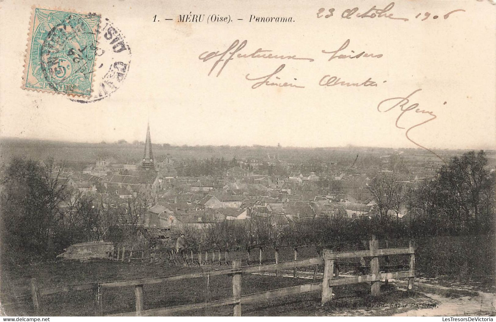 FRANCE - Meru - Panorama - Carte Postale Ancienne - Meru