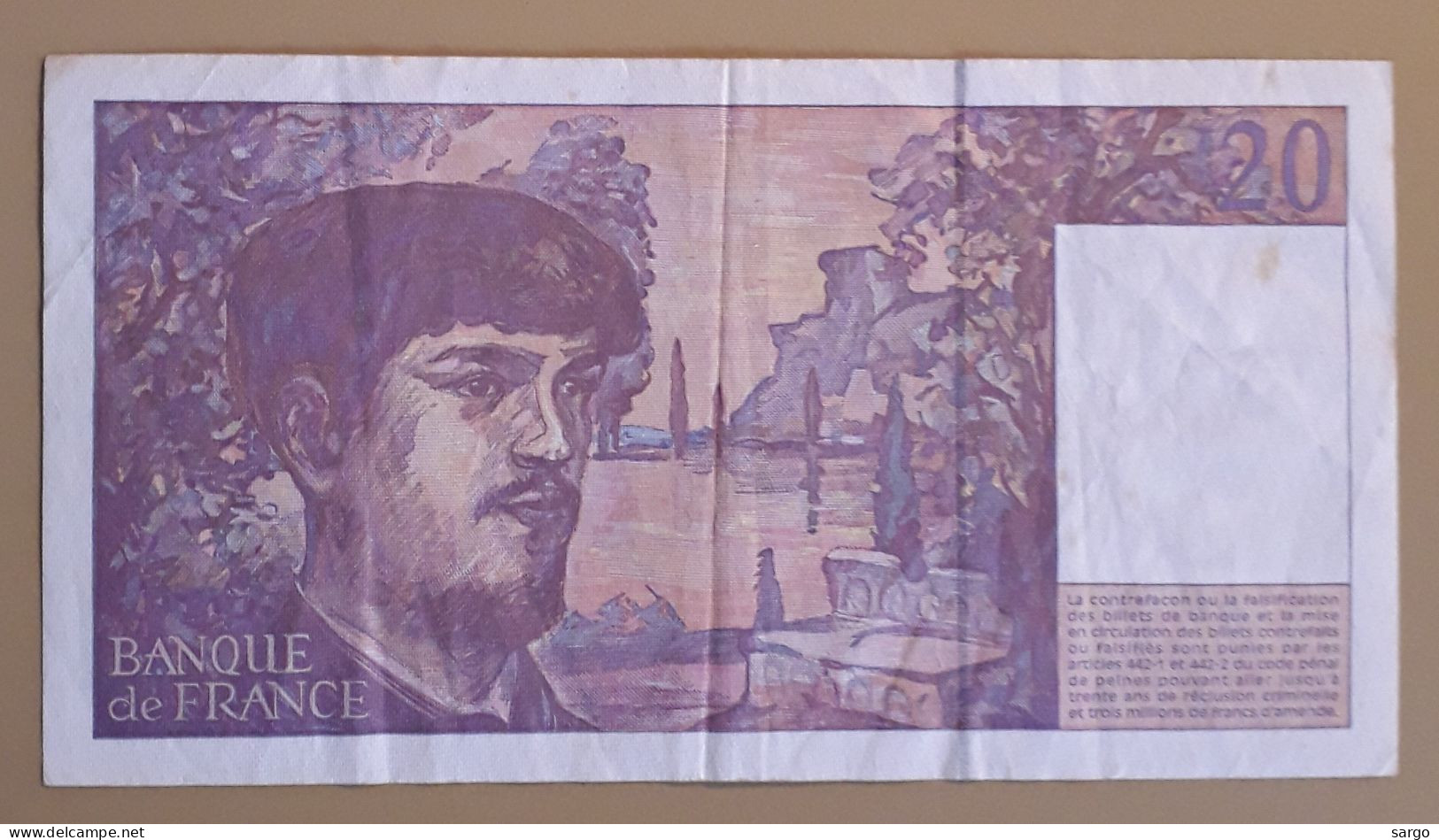 FRANCE - 20 FRANCS - 1997 - CIRC - P 151 - BANKNOTES - PAPER MONEY - CARTAMONETA - - 20 F 1980-1997 ''Debussy''